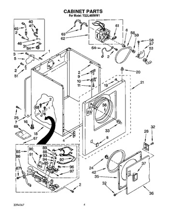 Diagram for TGDL400WN1