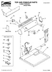 Diagram for 01 - Top And Console Parts