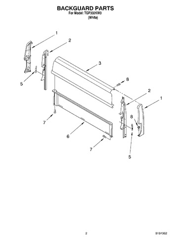 Diagram for TGP302KW0