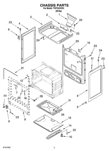 Diagram for TGP302KW0