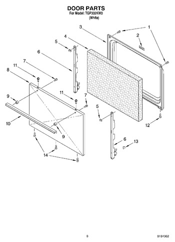 Diagram for TGP302KW0