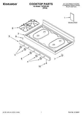 Diagram for TGP302LW0