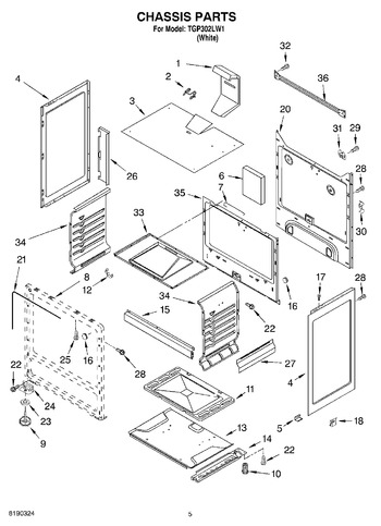 Diagram for TGP302LW1