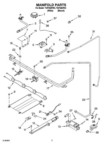 Diagram for TGP305RV0