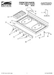 Diagram for 01 - Cooktop Parts