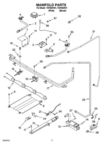 Diagram for TGP305RV1