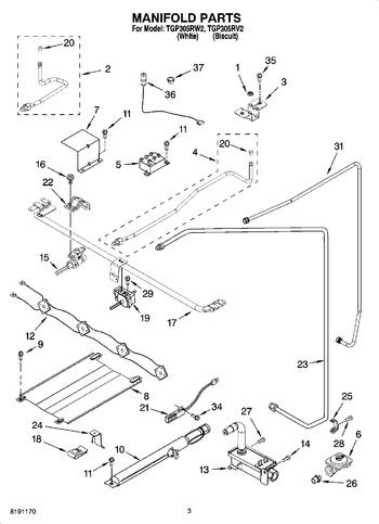 Diagram for TGP305RW2