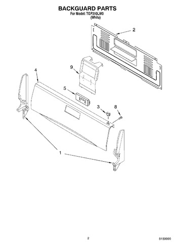 Diagram for TGP310LW0