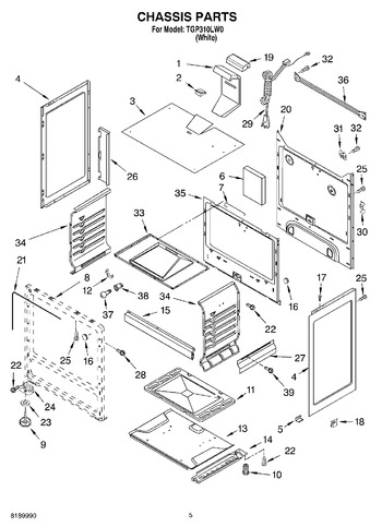 Diagram for TGP310LW0