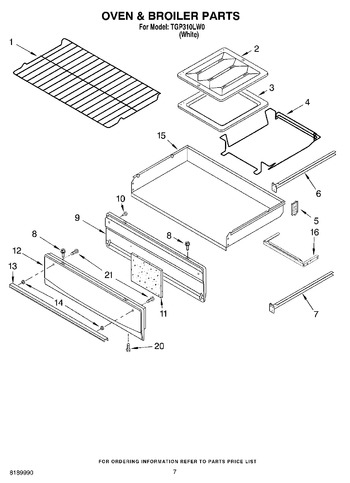 Diagram for TGP310LW0