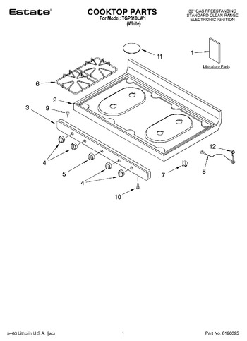 Diagram for TGP310LW1