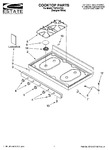 Diagram for 01 - Cooktop Parts