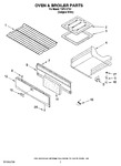 Diagram for 05 - Oven & Broiler Parts