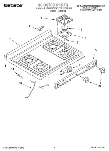 Diagram for TGR61W2BN2