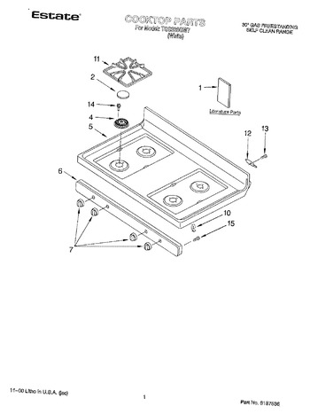 Diagram for TGS325GW7