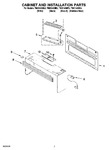 Diagram for 06 - Cabinet And Installation Parts