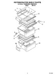 Diagram for 03 - Refrigerator Shelf Parts