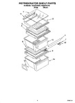 Diagram for 03 - Refrigerator Shelf Parts