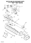 Diagram for 05 - Motor And Ice Container Parts