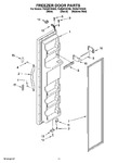 Diagram for 07 - Freezer Door Parts