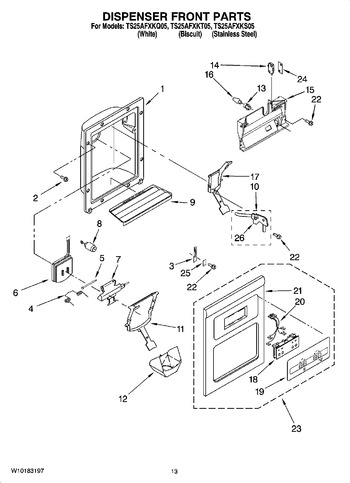 Diagram for TS25AFXKS05