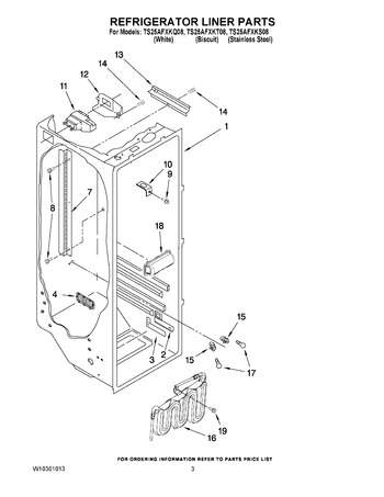 Diagram for TS25AFXKS08