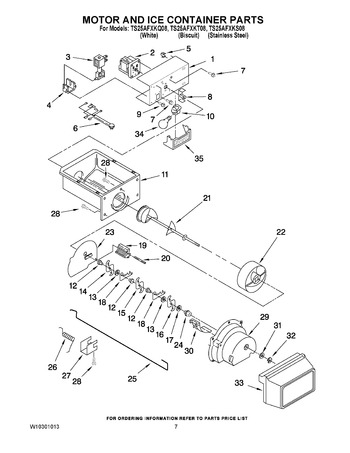 Diagram for TS25AFXKS08