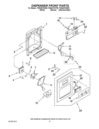 Diagram for TS25AFXKQ08