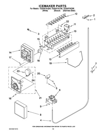 Diagram for TS25AFXKQ08