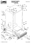 Diagram for 01 - Cabinet Parts