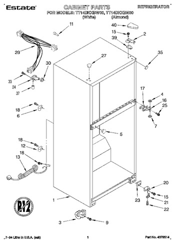 Diagram for TT14DKXBW00