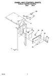 Diagram for 03 - Panel And Control Parts