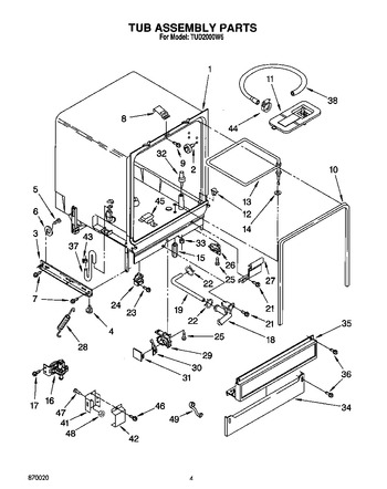 Diagram for TUD2000W6