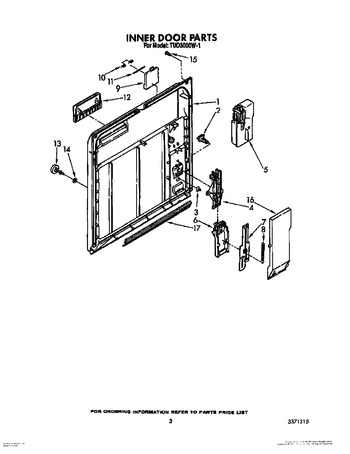 Diagram for TUD3000W1