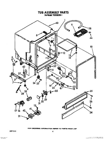 Diagram for TUD3000W1