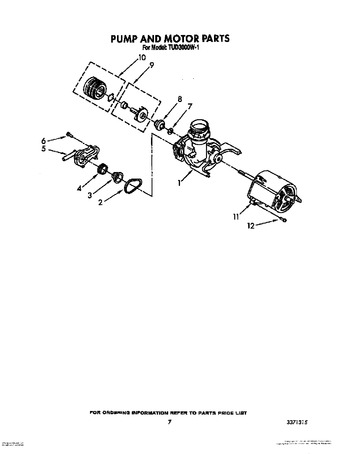 Diagram for TUD3000W1