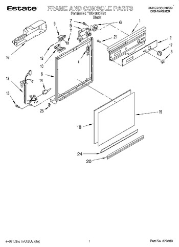 Diagram for TUD4000EB2