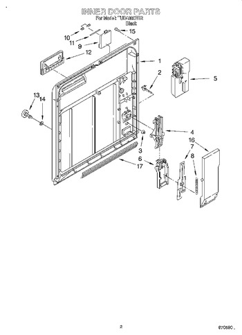 Diagram for TUD4000EB2