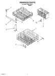 Diagram for 06 - Dishrack Parts