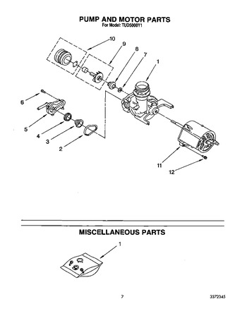 Diagram for TUD5000Y1