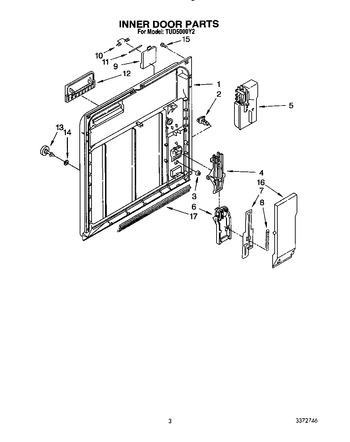 Diagram for TUD5000Y2