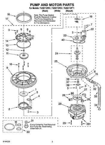 Diagram for TUD6710PB1