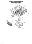 Diagram for 06 - Lower Dishrack Parts, Optional Parts (not Included)