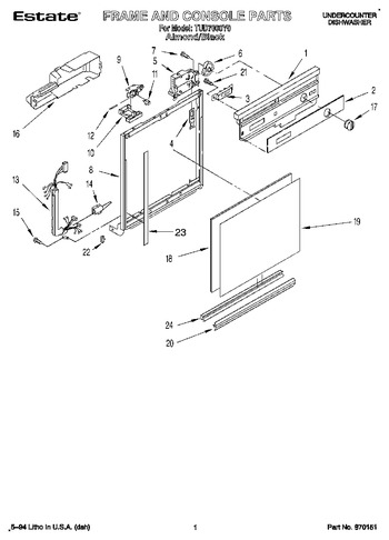 Diagram for TUD7000Y0