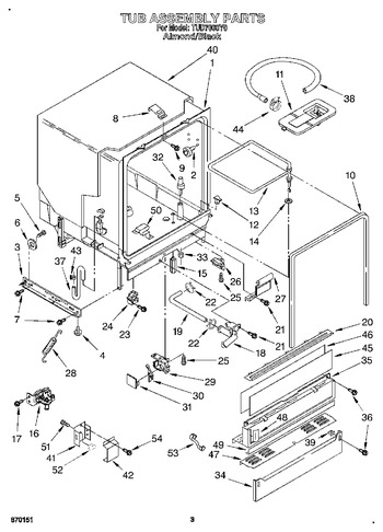 Diagram for TUD7000Y0