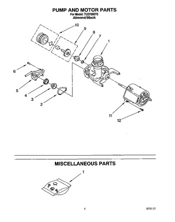 Diagram for TUD7000Y0