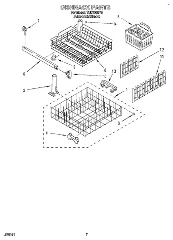 Diagram for TUD7000Y0