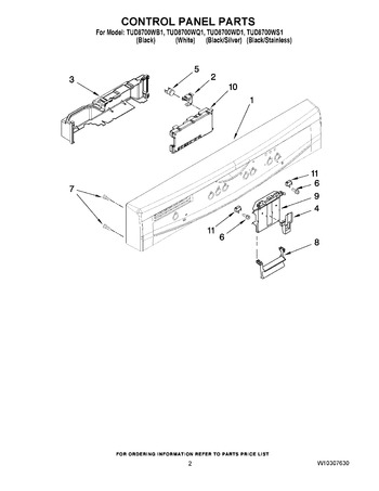 Diagram for TUD8700WB1