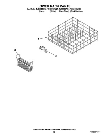 Diagram for TUD8700WB1