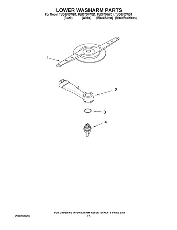 Diagram for TUD8700WB1